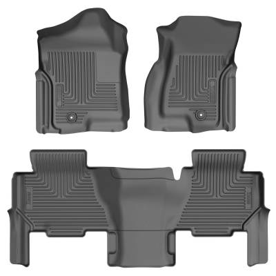 Husky Liners - Husky Liners 93581 Weatherbeater Front & 2nd Seat Floor Liners