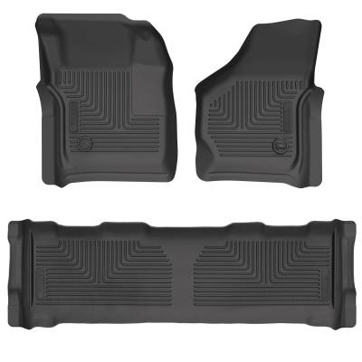 Husky Liners - Husky Liners 93631 Weatherbeater Front & 2nd Seat Floor Liners