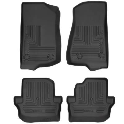 Husky Liners - Husky Liners 93991 Weatherbeater Front & 2nd Seat Floor Liners