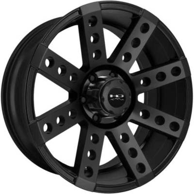 HD Wheels - HD Wheels BS221180-44SB Buckshot 22x11 8x180 -44mm Satin Black