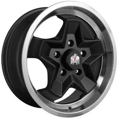 HD Wheels - HD Wheels CC157030233SBM 944 CC 15x7 5x130 23mm Satin Black/Machined