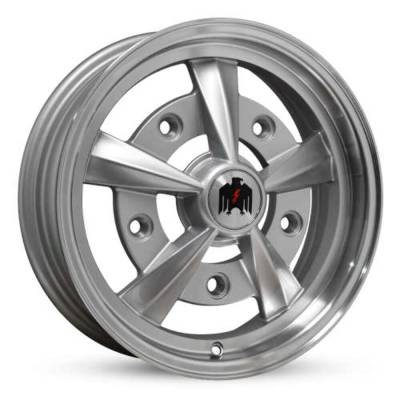 HD Wheels - HD Wheels HA15503220SML Hans 15x5 5x205 20mm Gloss Silver/Machined