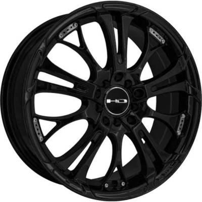 HD Wheels - HD Wheels SO18752342AGB Spinout 18x7.5 5x112/4.5 42mm Gloss Black