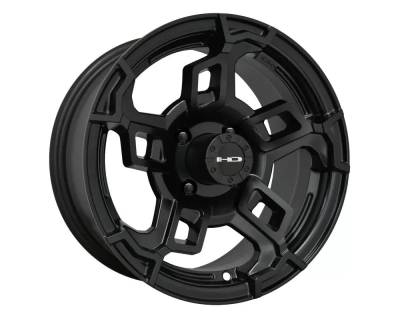 HD Wheels - HD Wheels SW147042-14ASB Switch 14x7 4x4.0 -14mm Satin Black
