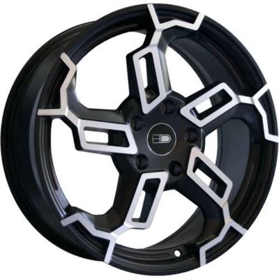 HD Wheels - HD Wheels Switch 14x7 4x4.0 -14mm Gloss Black/Machined SW147042-14BK