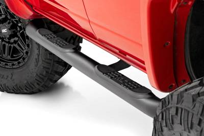 Rough Country Suspension Systems - Rough Country 3007 3" Tube Nerf Steps for 21-26 Ford Bronco 4DR 4WD