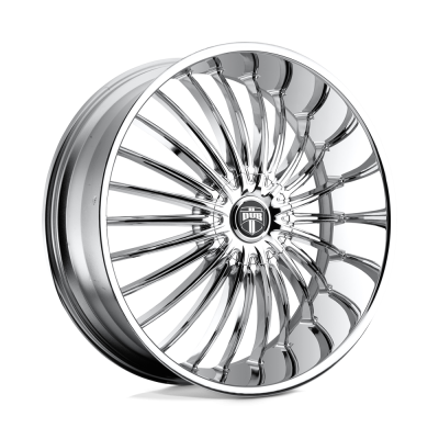 DUB 1PC - DUB Wheels S140249500-10 R140 RSE 24x9.5 Blank 10mm Chrome