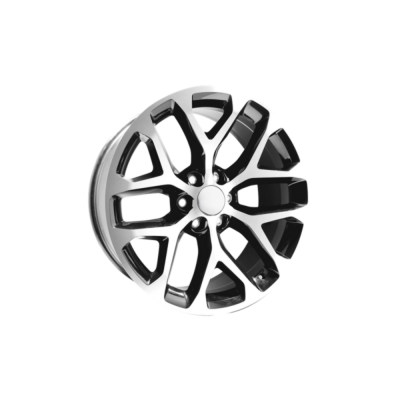 Performance Replicas - Performance Replicas PR177 20x9 6x5.5 24mm Gloss Black/Machined PR177BD20906124