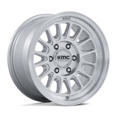KMC - KMC Wheels KM733 IMPACT FFT 17x8.5 6x135 0mm Silver/Machined KM733SD17856300