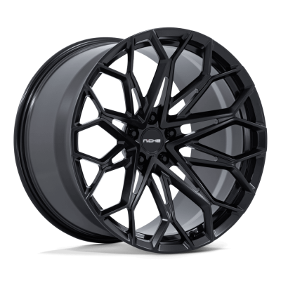 Niche 1PC - Niche Wheels NC600 MANTA 19x10 5x4.75 35mm Matte Black NC600MX19105U35