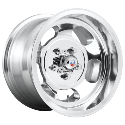 US Mag 1PC - US Mag Wheels U101 INDY 15x9 5x5.0 -12mm Polished U10115907345