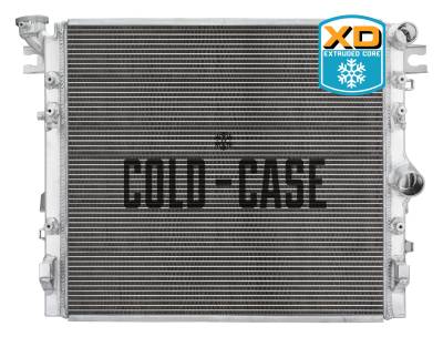 Cold Case Radiators - Cold Case Radiators MOJ995-7XD Swap XD Radiator for 07-18 Jeep JK HEMI