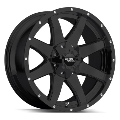 Off Road Monster - Off Road Monster M08 20x9 6x5.5/135 0mm Flat Black M08060702B