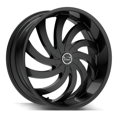 Strada - Strada Wheels FLAME 20x8.5 5x4.5/120 35mm Gloss Black G0408550135GB