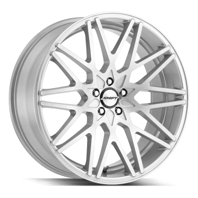 Shift - Shift Wheels FORMULA 20x8.5 5x4.25 35mm Brushed Silver H32050835BFS