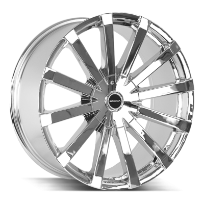Strada - Strada Wheels GABBIA 18x8 5x112/115 30mm Chrome S50850230