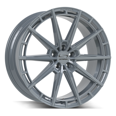 Strada - Strada Wheels PALO 18x8.5 5x100 30mm Concrete Gray SF7088550030CT