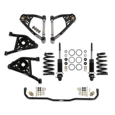 Detroit Speed - Archived - Detroit Speed 031350DS Front Speed Kit 2 Base Shocks SBC/LS