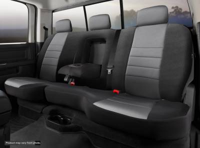 FIA - FIA NP92-80 GRAY NP REAR 60/40 Split Seat Cover FORD F150 22-24 SUPER-DUTY 22-24