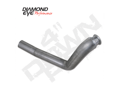 Diamond Eye Performance - Diamond Eye 124011 Turbo Downpipe for 98-02 Ford E-Series Van 7.3L
