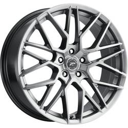 Platinum - Platinum 459-2812G+40 20X8.5 5x120 +40 74.1 Bright Graphite w/Clear Coat