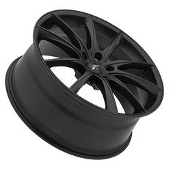 Platinum - Platinum 435-7812SB+35 17X8 5x120 +35 74.1 Satin Black w/Satin Clear-Coat