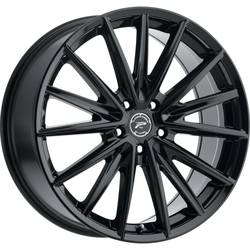 Platinum - Platinum 461-8866BK+40 18X8 5x4.50 +40 72.62 Gloss Black w/Clear-Coat