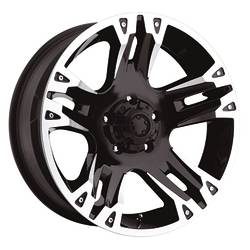 Ultra - Ultra Wheel 235-7873B 17X8 5x5.00 +10 78 Gloss Black w/Diamond Cut & Clear Coat