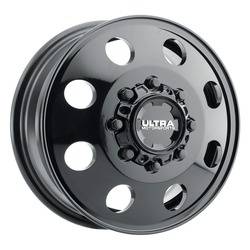 Ultra - Ultra 002-6681FBK 16X6 8x6.50 +102 121.7 Gloss Black