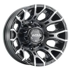 Ultra - Ultra Wheel 022-7692RU 17X6.5 8x200 -140 142.3 Gloss Black w/Diamond Cut Face