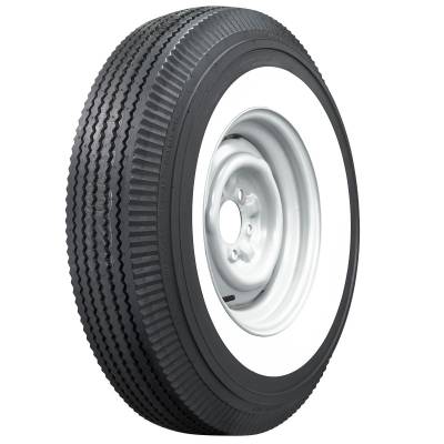Coker - Coker 613117 890-15 FIRESTONE 3" White Wall