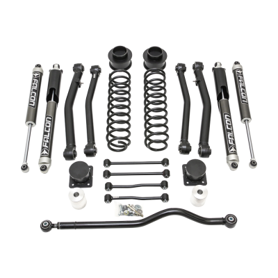 ReadyLift - ReadyLift 69-6041 Terrain Flex 4-Arm Kit w/Falcon Shocks 20-25 Jeep JT Gladiator