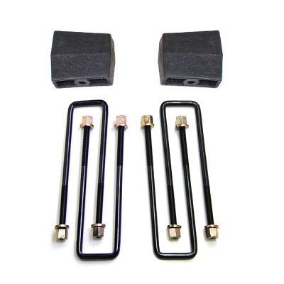 ReadyLift - ReadyLift 26-3104 4" Rear Block w/U-Bolt Kit for 14-18 Silverado/Sierra 1500