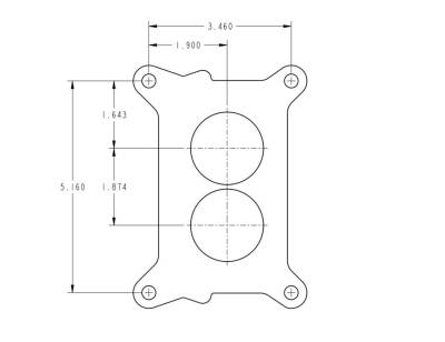 Quick Fuel Technology - Quick Fuel Tech XP-4412-AXP-Series Carburetor 500CFM for AC/Allard/AM/Apollo