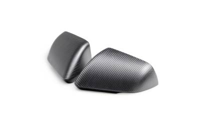 Ford Performance Parts - Ford Performance M-17740-MTM Carbon Fiber Mirror Skull Caps w/Turn for Mustang