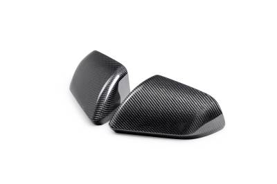 Ford Performance Parts - Ford Performance M-17740-MG MUSTANG CARBON FIBER MIRROR SKULL CAPS-GLOSS