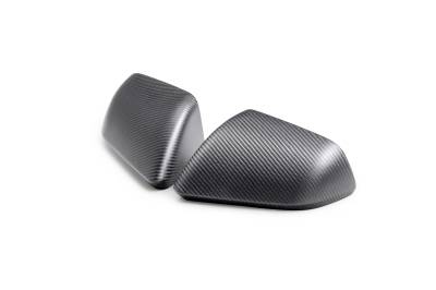 Ford Performance Parts - Ford Performance M-17740-MM MUSTANG CARBON FIBER MIRROR SKULL CAPS-MATTE