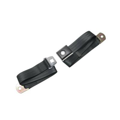 Scott Drake - Scott Drake SB-BK-PBSB-72 Seat Belt for 64-73 Ford Mustang
