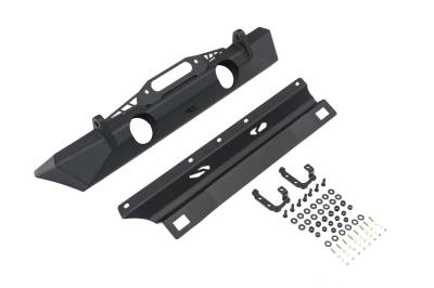 Rugged Ridge - Rugged Ridge 11541.21 Front Stubby Bumper for 18-21 Jeep Wrangler JL/GladiatorJT