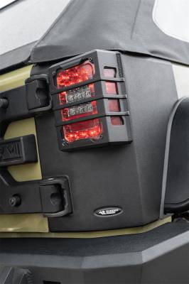 Rugged Ridge - Rugged Ridge 11651.77 Rear Corners Body Armor