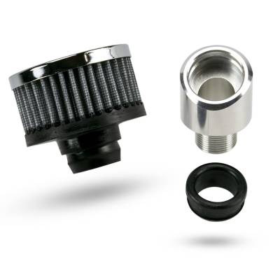 Metco Motorsports - Metco Motorsport MBR0014 Universal Push-In Breather for Aftermarket Valve Cover