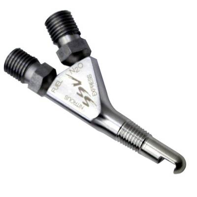 Nitrous Express - Nitrous Express 80016 SSV Nitrous 1/16 NPT Nozzle Single 90-DEG