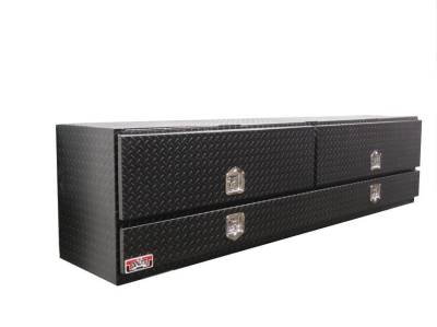 Westin - Westin 80-TB400-96D-BT Brute High Cap 96" Stake Bed Contractor Box