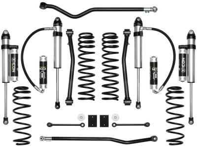 ICON Vehicle Dynamics - ICON K22015 Stage-5 2.5" Suspension Lift Kit for 18+ Jeep Wrangler JL