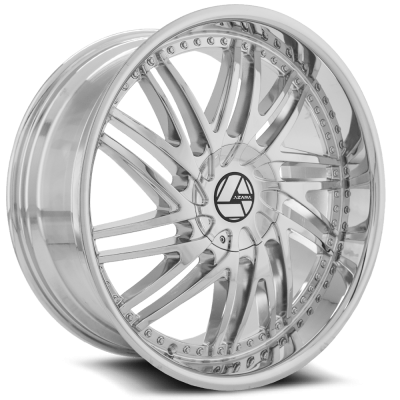 Azara - Azara Wheel AZA-509 24x9 BLANK 18mm Chrome AZA-5092490BLANK+18C