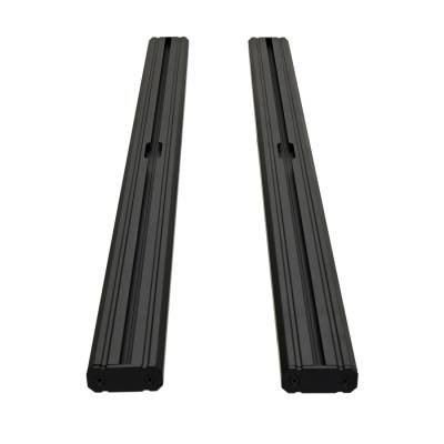 Westin - Westin 16-10057 EXP Truck Cap Cross Rails 41" Aluminum Silver 2Pc