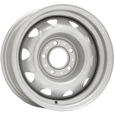 Wheel Vintiques - Wheel Vintiques 56-5812042A Chrysler Rallye 15x8 5x4.5 4.5" BS Silver