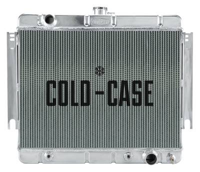 Cold Case Radiators - Cold Case Radiators CHI566A Aluminum Radiator Stamped for 66-68 Impala
