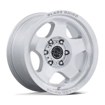 Black Rhino Hard Alloys - Black Rhino Wheels BR031SD17801220 BR031 SOL 17x8 5x4.5 20mm Silver/Machined