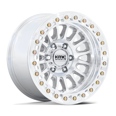 KMC - KMC Wheels KM239DX17900M25 KM239 Impact Beadlock 17x9 BLANK 25mm Machined